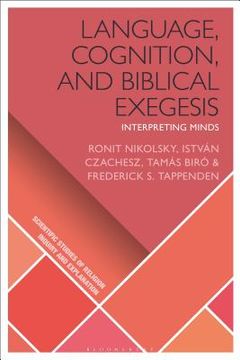 portada Language, Cognition, and Biblical Exegesis: Interpreting Minds (en Inglés)