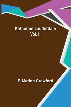 portada Katherine Lauderdale; Vol. II 