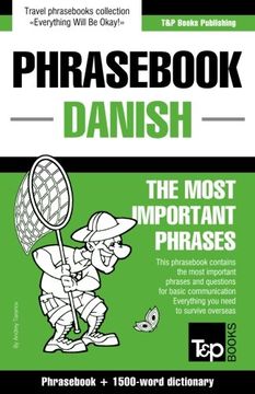 portada Danish phras and 1500-word dictionary