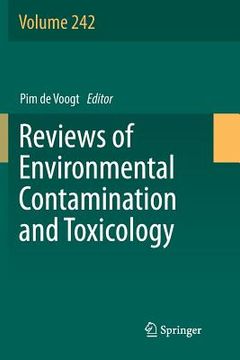 portada Reviews of Environmental Contamination and Toxicology Volume 242 (en Inglés)