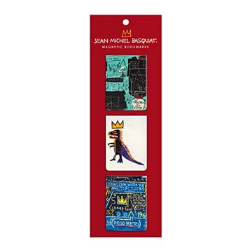 portada Basquiat Magentic Bookmarks (en Inglés)