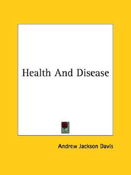 portada health and disease (en Inglés)