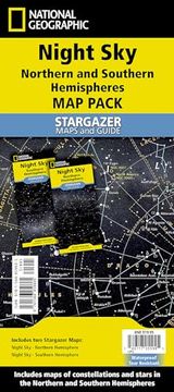 portada National Geographic Night sky (Stargazer Folded map Pack Bundle) (National Geographic Reference Map) (in English)