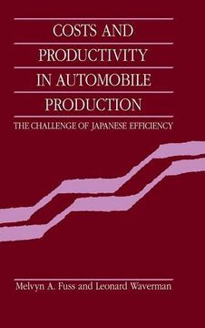 portada Costs and Productivity in Automobile Production: The Challenge of Japanese Efficiency (en Inglés)