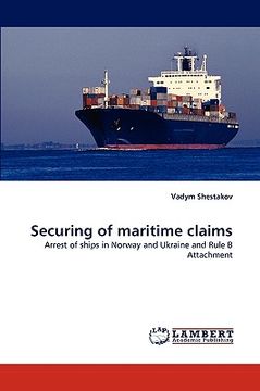 portada securing of maritime claims (en Inglés)