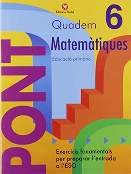 portada Pont Matemàtiques 6è Primària (en Catalá)