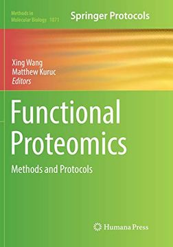 portada Functional Proteomics: Methods and Protocols (en Inglés)