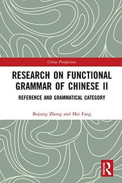portada Research on Functional Grammar of Chinese ii: Reference and Grammatical Category (en Inglés)