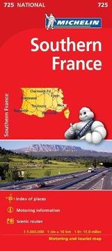 portada Southern France map 725 2018 (Michelin National Maps) 