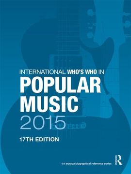 portada International Who's Who in Popular Music 2015 (en Inglés)