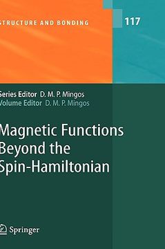 portada magnetic functions beyond the spin-hamiltonian (en Inglés)