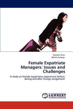 portada female expatriate managers: issues and challenges (en Inglés)