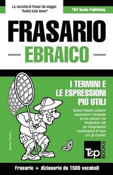 portada Frasario Italiano-Ebraico e dizionario ridotto da 1500 vocaboli (in Italian)