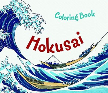 portada Hokusai Colouring Book (in English)