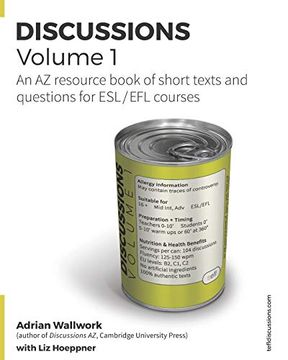 portada Discussions Volume 1: Az Resource Book of Stimulating, Thought-Provoking Topics With Texts and Related Questions for esl and efl Courses (Tefl Discussions) (en Inglés)