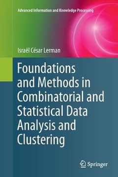 portada Foundations and Methods in Combinatorial and Statistical Data Analysis and Clustering (en Inglés)