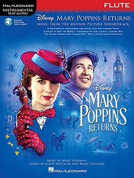 portada Instrumental Play-Along: Mary Poppins Returns - Flute (Book (en Inglés)