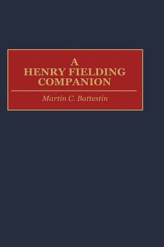portada a henry fielding companion (en Inglés)
