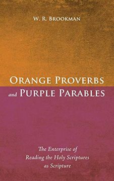 portada Orange Proverbs and Purple Parables (en Inglés)