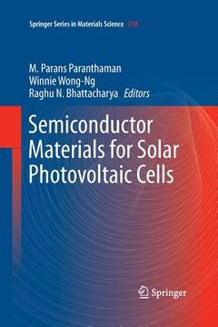 portada Semiconductor Materials for Solar Photovoltaic Cells (in English)