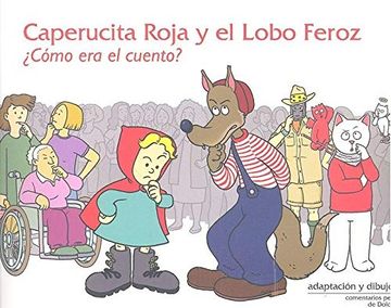 portada Caperucita Roja y el Lobo Feroz¿ Como era el Cuento? (in Spanish)