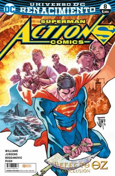 portada Superman: Action Comics Núm. 08 (renacimiento)