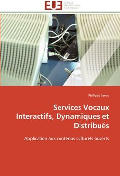 portada Services Vocaux Interactifs, Dynamiques Et Distribues
