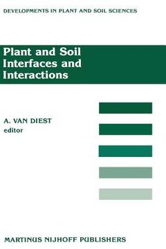 portada Plant and Soil Interfaces and Interactions: Proceedings of the International Symposium: Plant and Soil: Interfaces and Interactions. Wageningen, the N (en Inglés)