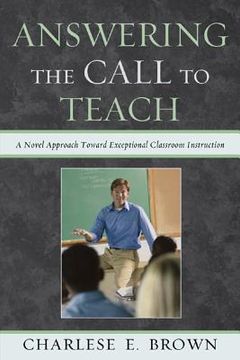 portada answering the call to teach
