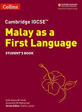 portada Cambridge Igcse® Malay as a First Language Student's Book (Cambridge Assessment International Educa) (en Inglés)