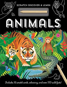 portada Animals (Scratch, Discover & Learn) (in English)