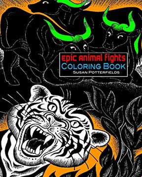 portada Epic Animal Fights Coloring Book