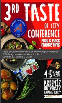 portada Taste of City Food and Place Marketing Conference 2018 Programme and Abstracts Book (in English)
