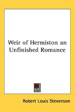 portada weir of hermiston an unfinished romance (in English)