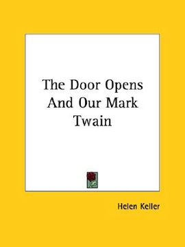 portada the door opens and our mark twain (en Inglés)