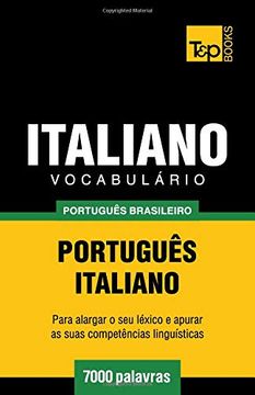 portada Vocabulário Português Brasileiro-Italiano - 7000 Palavras (en Portugués)