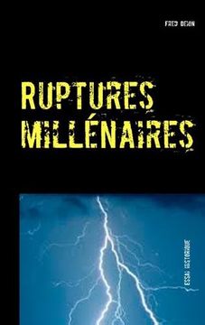 portada Ruptures millénaires (French Edition)