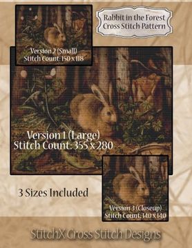 portada Rabbit in the Forest Cross Stitch Pattern