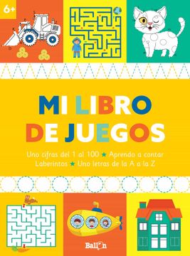 portada Mi Libro de Juegos +6 (in Spanish)