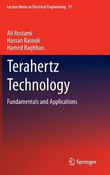 portada terahertz technology: fundamentals and applications (en Inglés)
