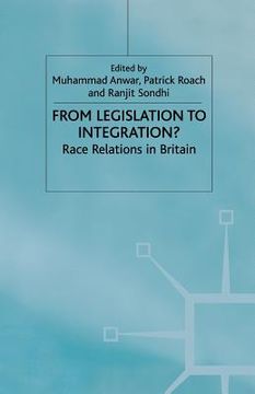 portada From Legislation to Integration (en Inglés)