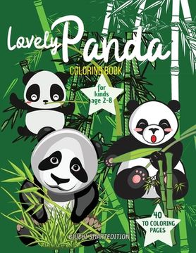 portada Lovely Panda to color: Lovely Panda coloring book for kids, Toddlers, Girls and Boys, Activity Workbook for kinds, Easy to coloring Ages 2-8 (in English)