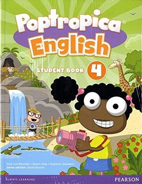 portada Poptropica English American Edition 4 Student Book & Online World Access Card Pack (en Inglés)
