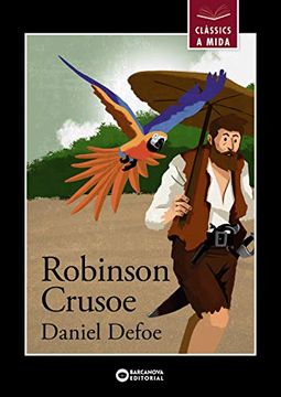 portada Robinson Crusoe (Llibres Infantils i Juvenils - Clàssics a Mida) (en Catalá)