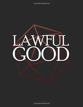 portada Lawful Good: Rpg Themed Mapping and Notes Book (en Inglés)