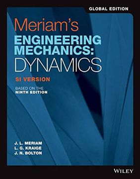 portada Meriam, j: Meriam's Engineering Mechanics (en Inglés)