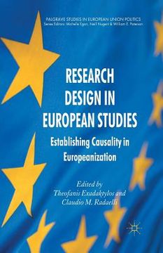portada Research Design in European Studies: Establishing Causality in Europeanization