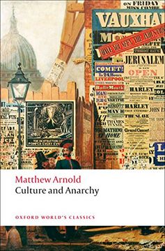 portada Culture and Anarchy (Oxford World’S Classics) (en Inglés)