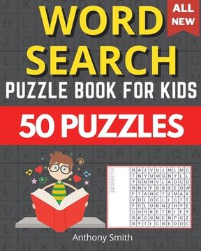 portada Easy Word Search For Kids (4 Letters Words): Activity Book For Kids (en Inglés)