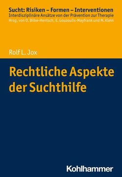 portada Rechtliche Aspekte Der Suchthilfe (en Alemán)